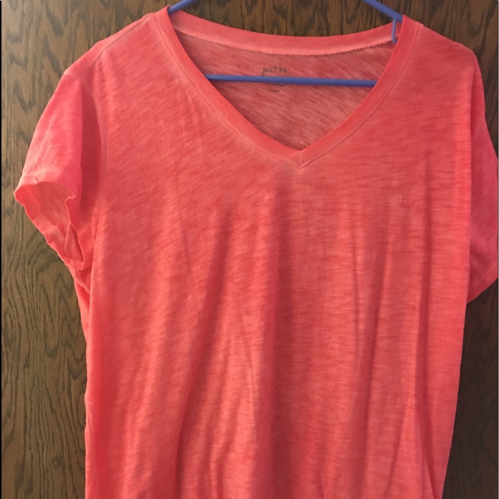 Just Be Coral t shirt